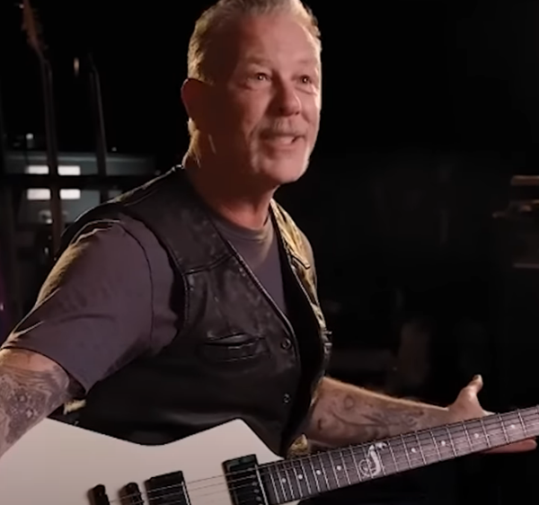 James Hetfield explique comment il écrit des riffs incroyables dans une chanson