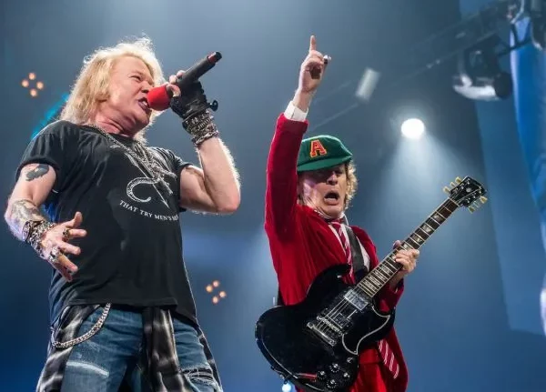 Les chansons préférées d’AC/DC de tous les temps d’Axl Rose