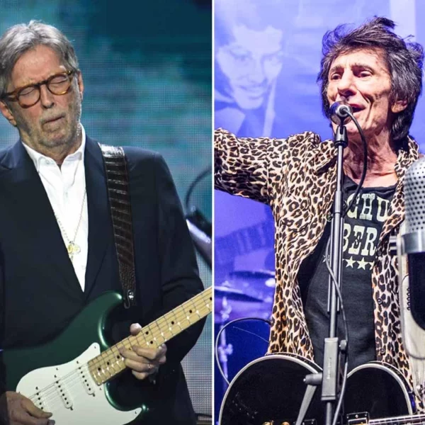 Ronnie Wood apporte son soutien au projet d’Eric Clapton