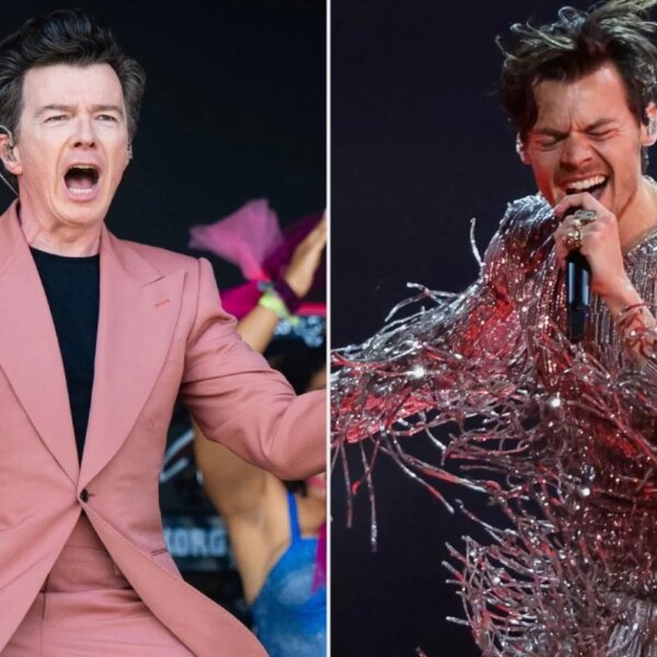 Rick Astley nomme la chanson de Harry Styles qui est « ennuyeusement brillante ».