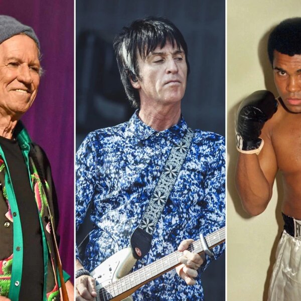 Johnny Marr compare Keith Richards à Muhammad Ali