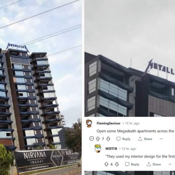Le nouveau bâtiment de Metallica en Turquie devient viral