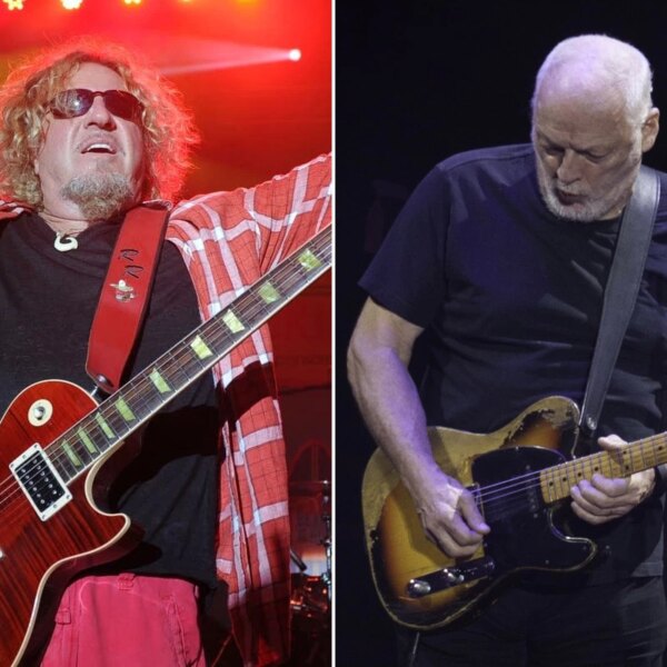 Sammy Hagar chante « Comfortably Numb » de Pink Floyd pour la première fois.