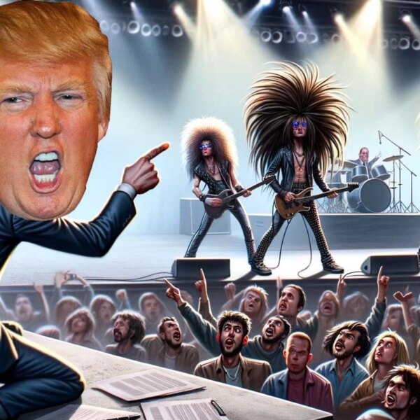 Le groupe de Hair Metal écrasé par Donald Trump