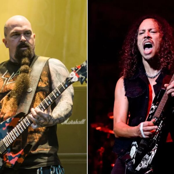 Kirk Hammett considère que le solo de Kerry King dans « Idle Hands » est le meilleur solo de guitare de l’année.